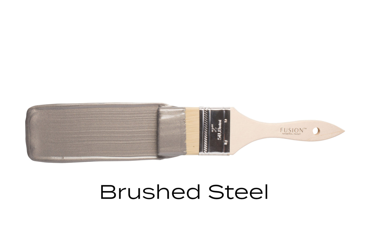Brushed Steel Fusion Metallic Paint