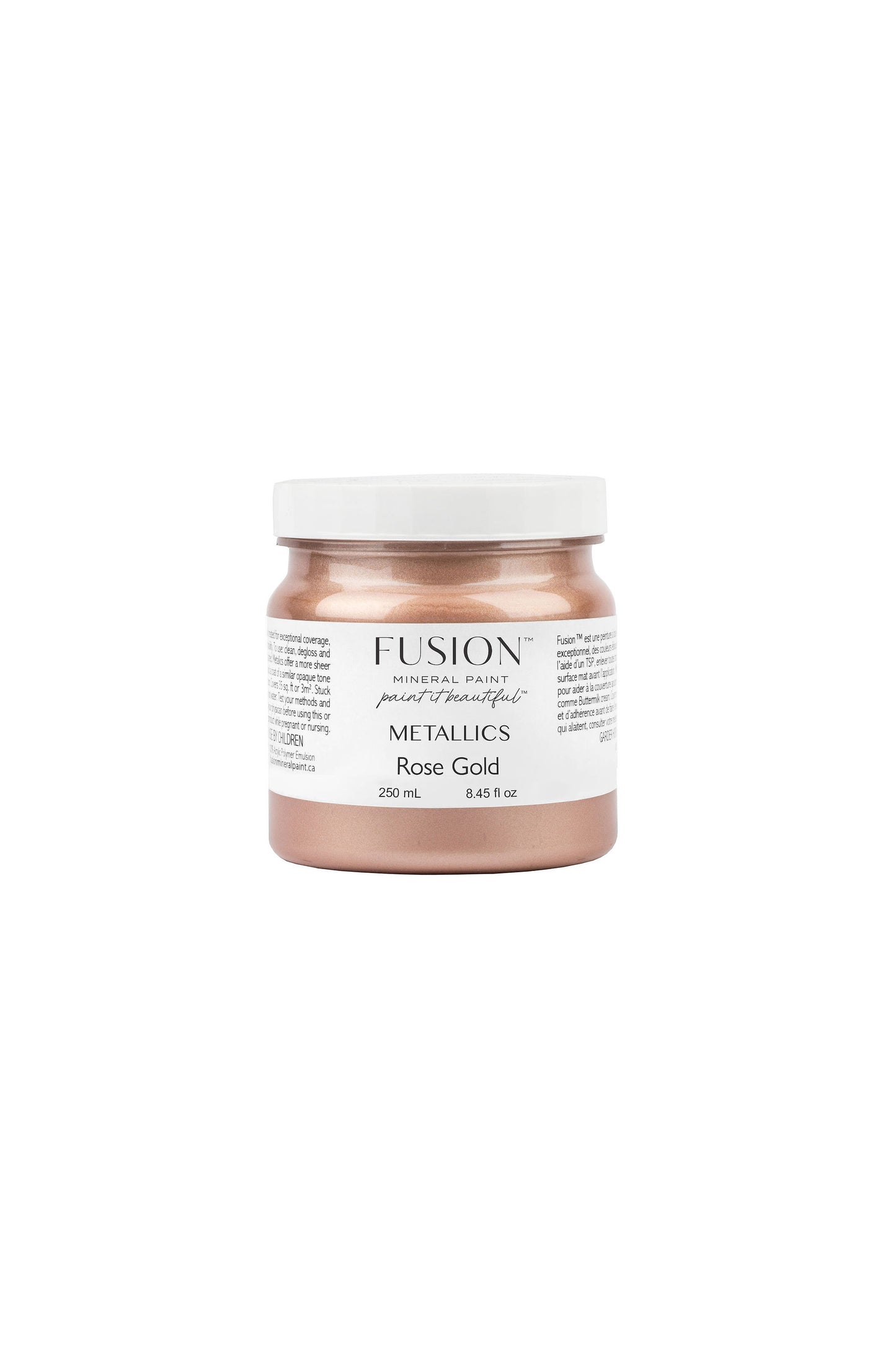 Rose Gold Fusion Metallic Paint