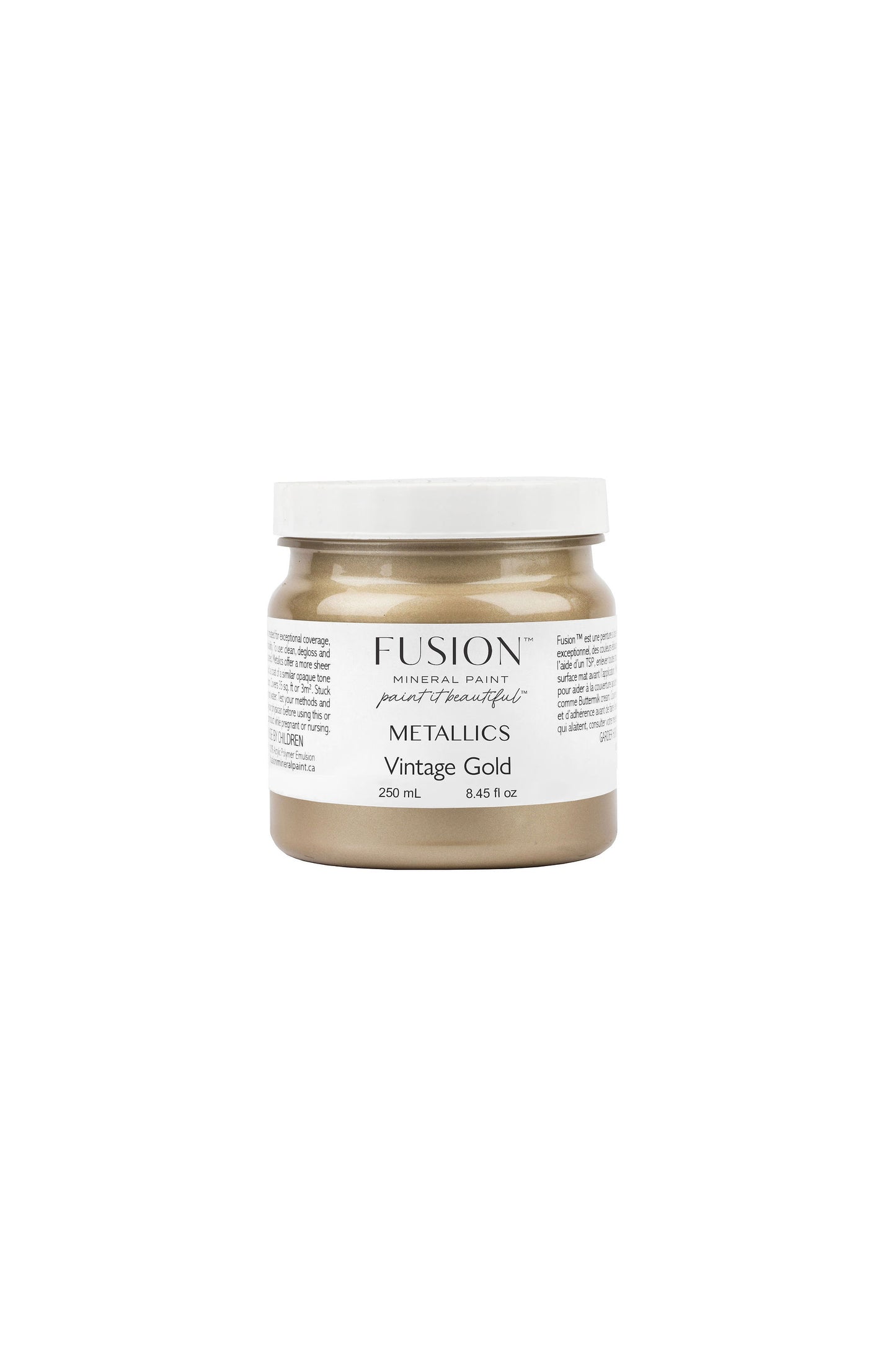Vintage Gold Fusion Metallic Paint